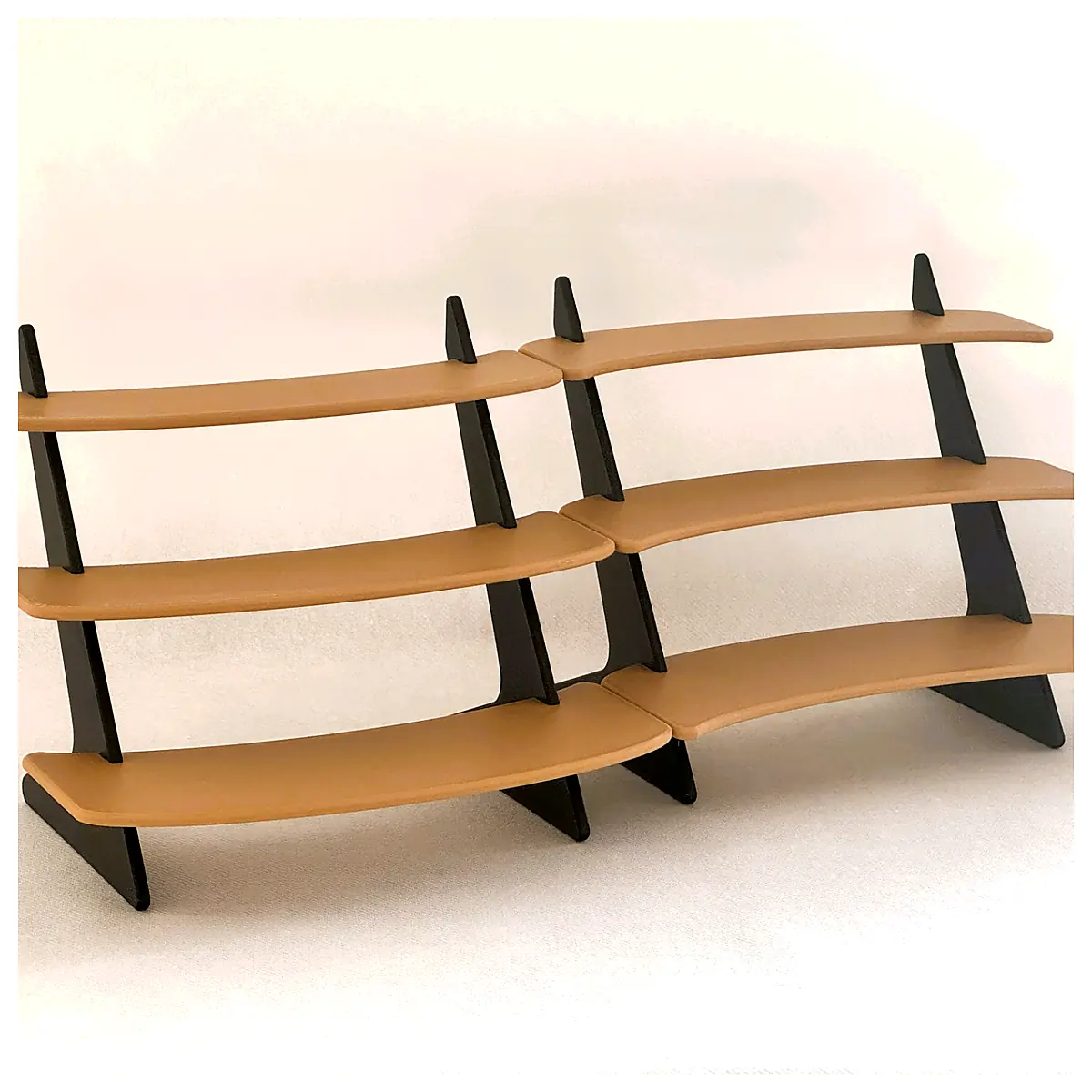Display Stand Shelf Fixture Display Rack Kitchen Cabinet Accessories Display Unit For Various Cabinets