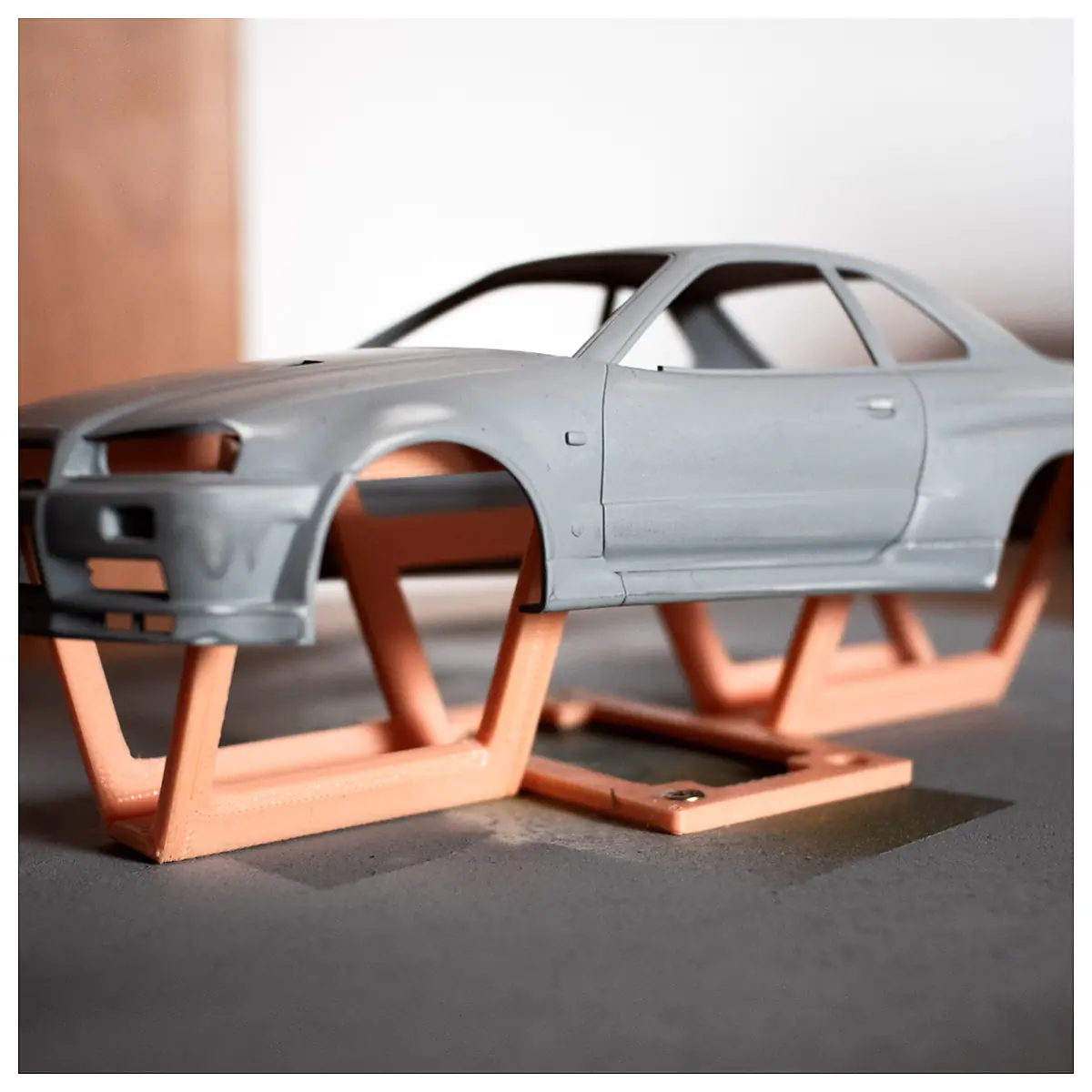 Scale Model Car Base Model Car Display Stand Car Model Assembly Car Model Display
