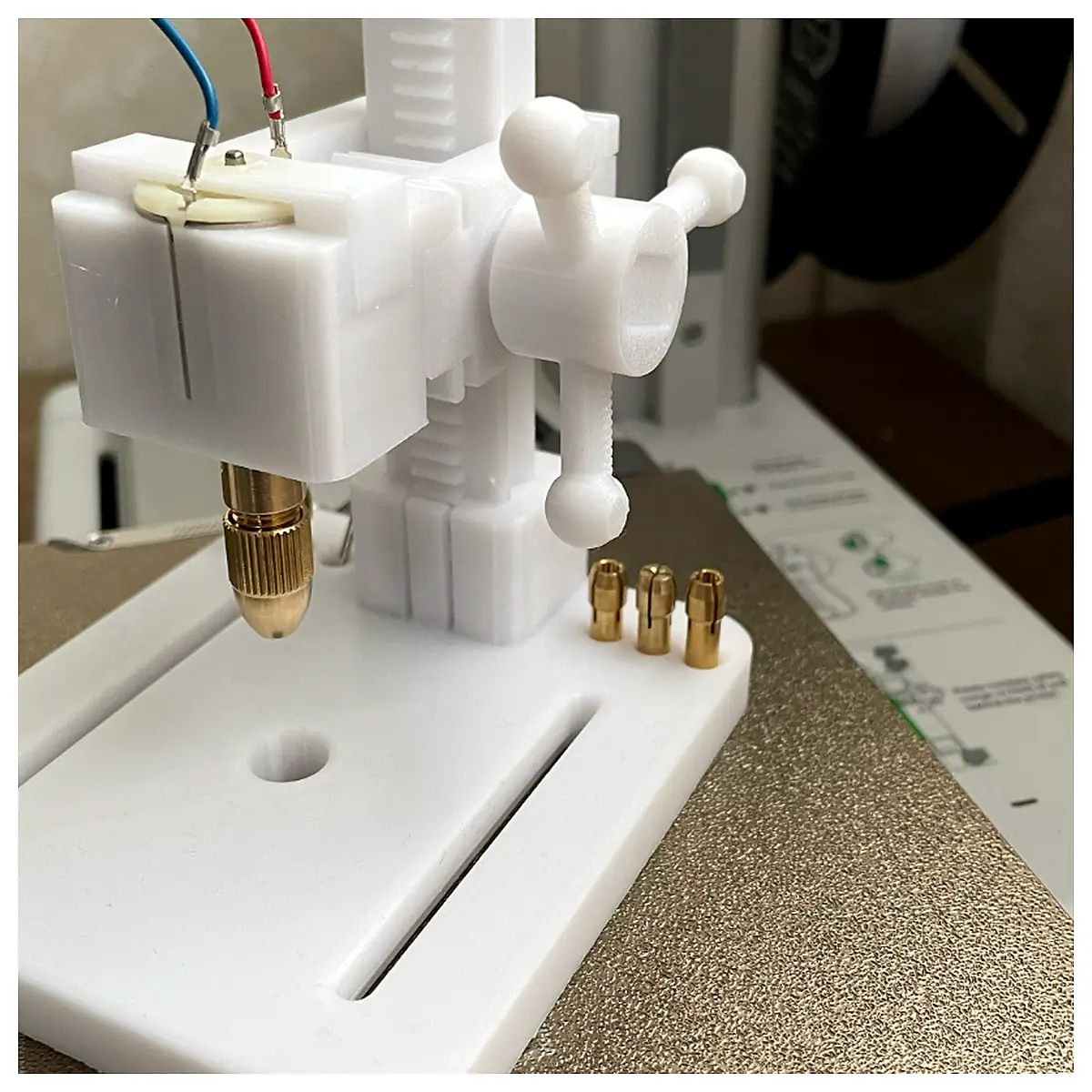 Compact Drill Machine Parts Repair Universal Small Drill Press Accessories Drilling Tools
