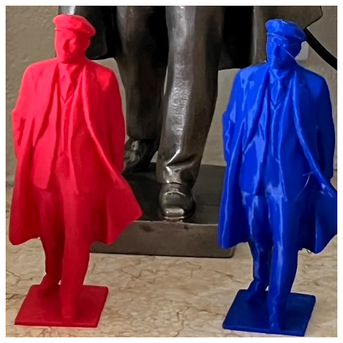 Lenin Statue 3D Model Print Decoration Memorial Art Home Decor Architectural Model Historical Education