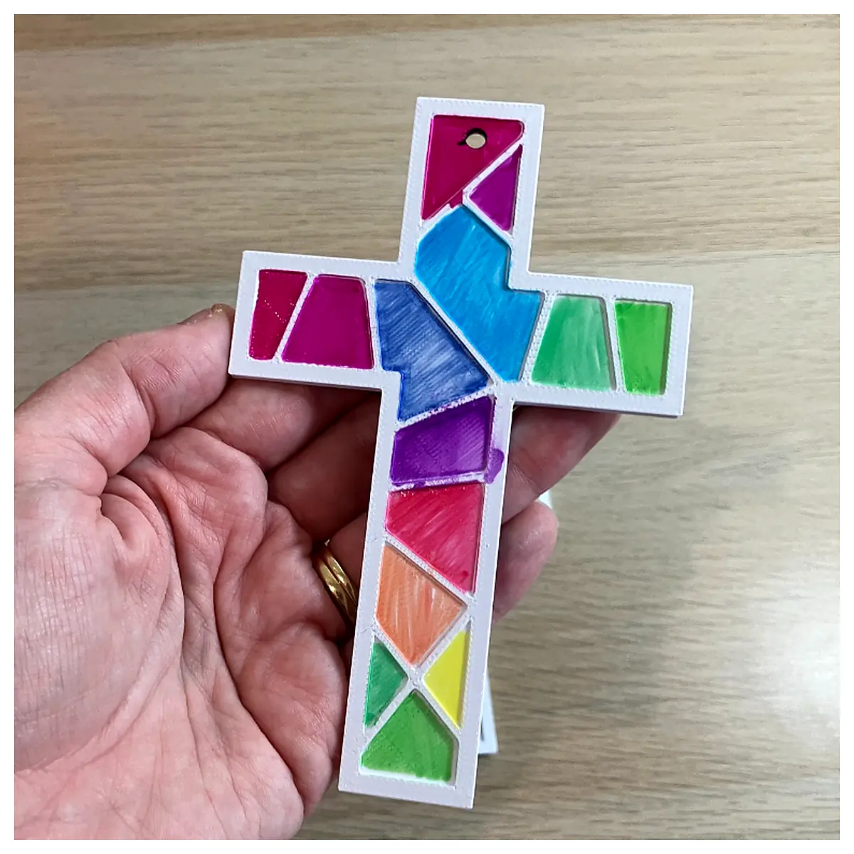 Geometric Cross Designs ing Book Fun Kids Drawing Educational Toys Puzzle Games ing Set