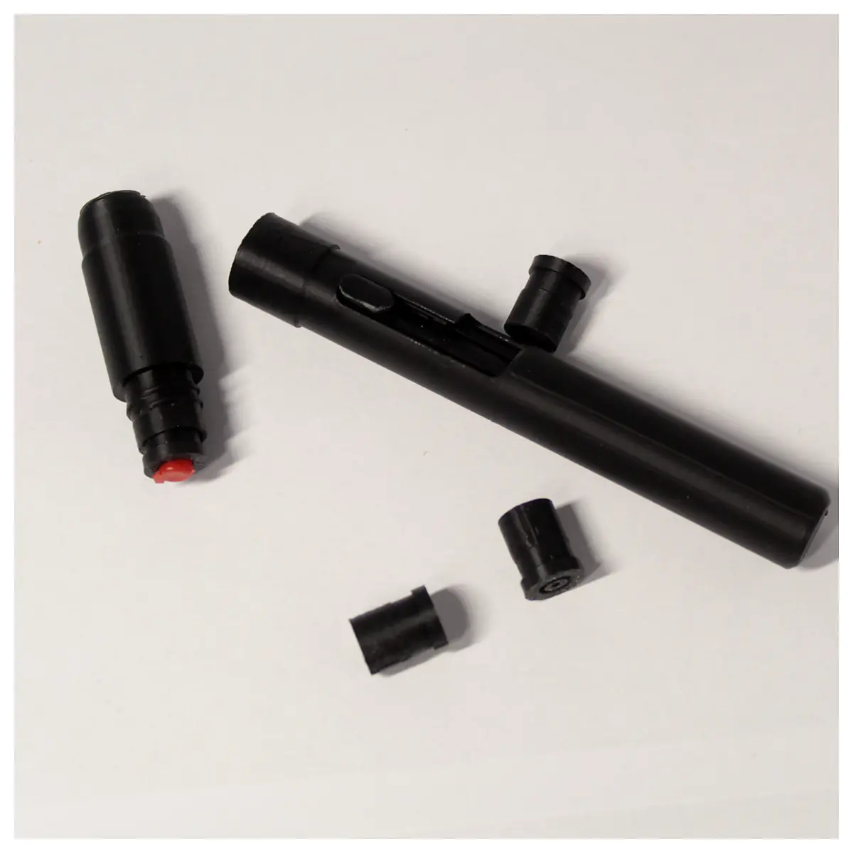 Agent X Tactical Pen Universal Pen Replacement Parts Repair Tools Spy Weapon Black