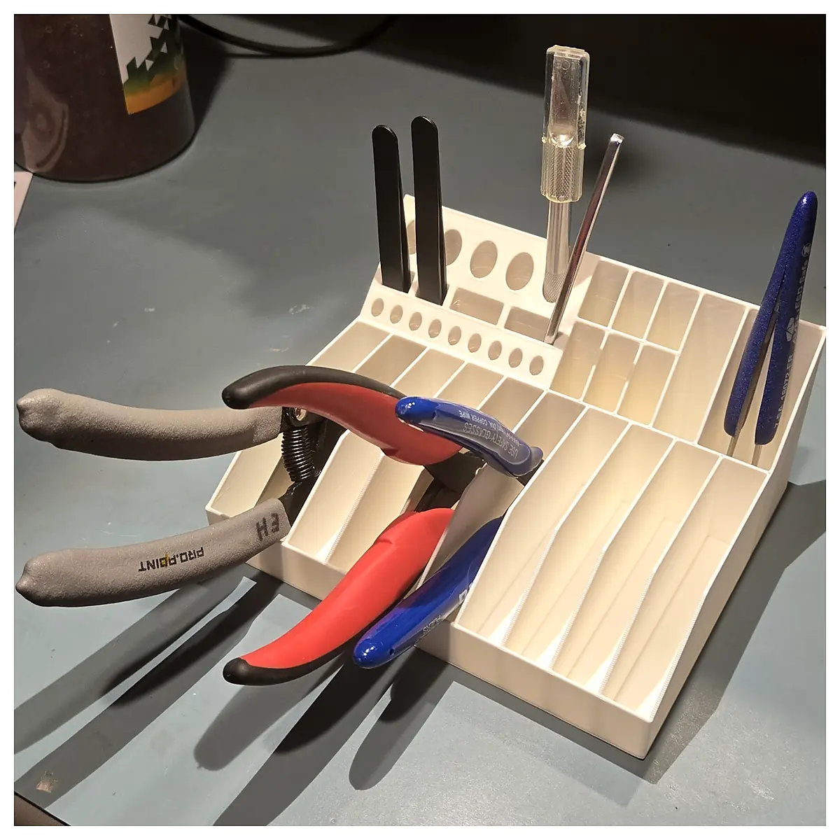 Hand Tool Organizer Multi Tool Storage Box Tool Kit Parts Repair Universal
