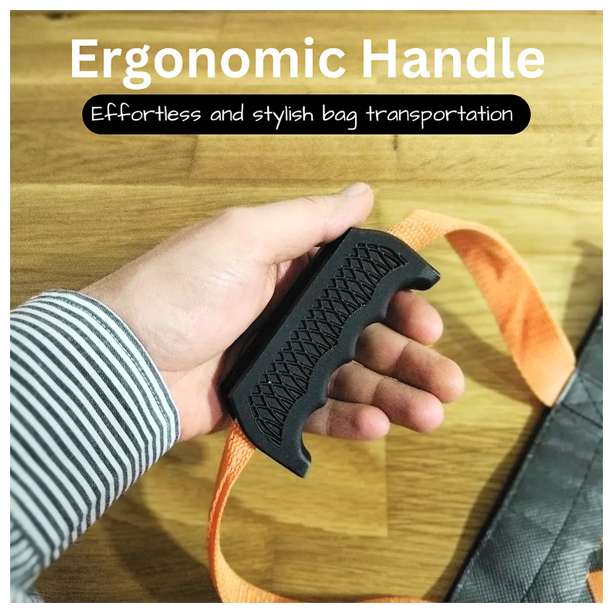 Ergonomic Handle Bags Comfort Support Grips Carry Handle Comfortable Shopping Bag Support
