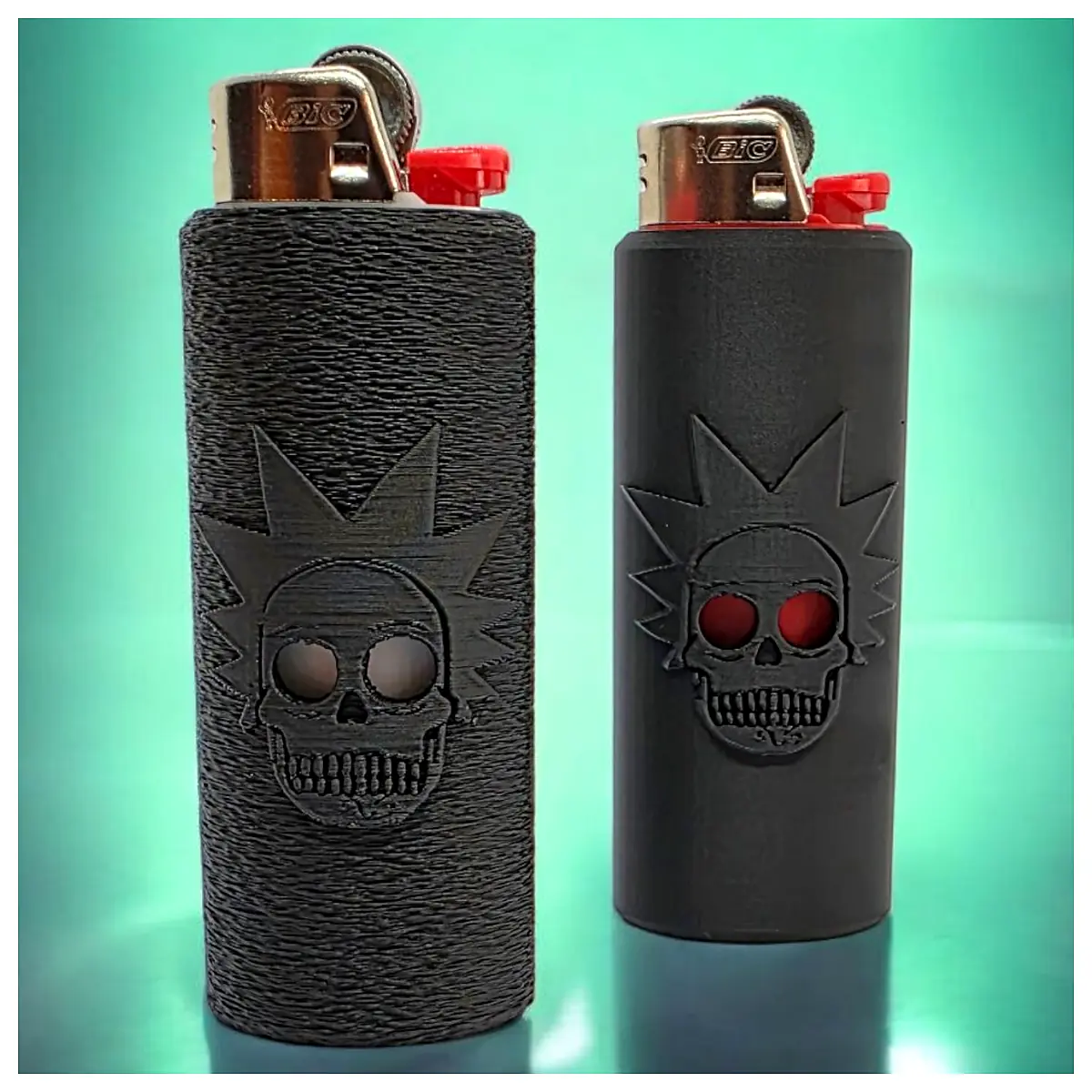 Rick Skull Sleeve Decor Skull Art Anime Merchandise Car Decal Anime Collectibles Car Parts Universal Fit