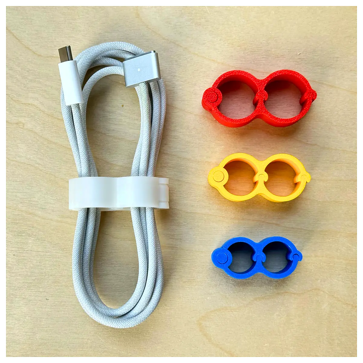 Cable Organizer Clips Print Snap Cable Management Multi Pack Cord Clips Parts Repair