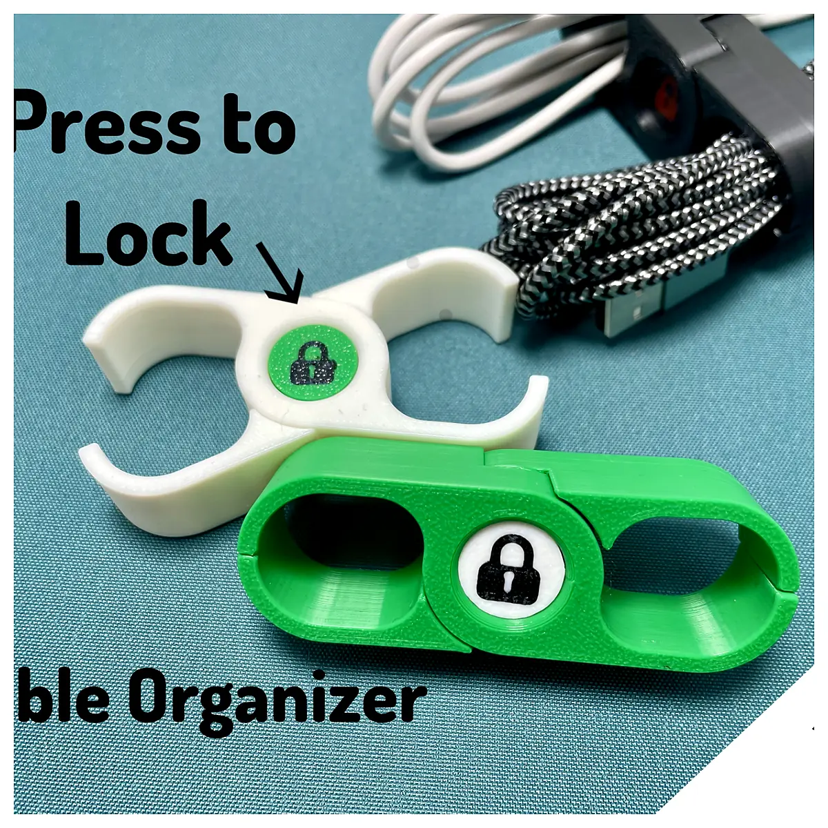 Cable Organizer V2 Universal Cable Management Accessories Repair Parts Cord Wraps