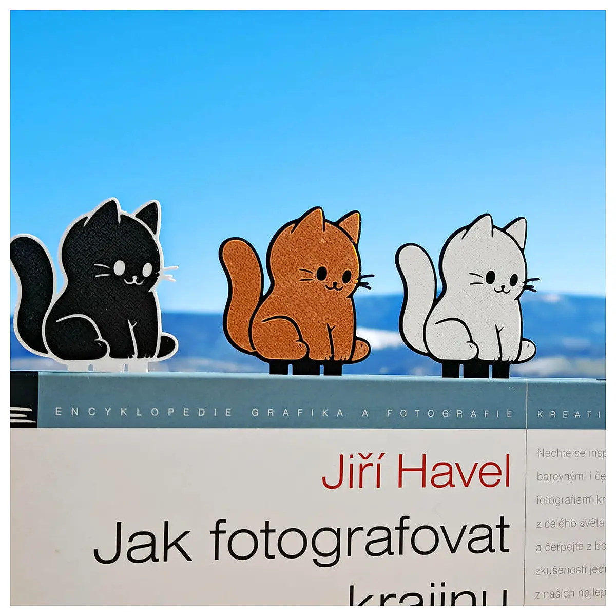 Cat Bookmark Cute Animal Decoration Gift Paper Book Protection Page Holder Accessory