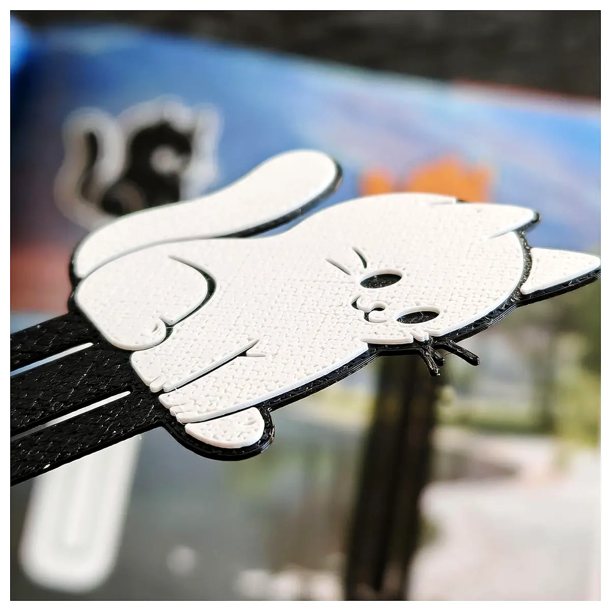 Cat Bookmark Cute Animal Decoration Gift Paper Book Protection Page Holder Accessory