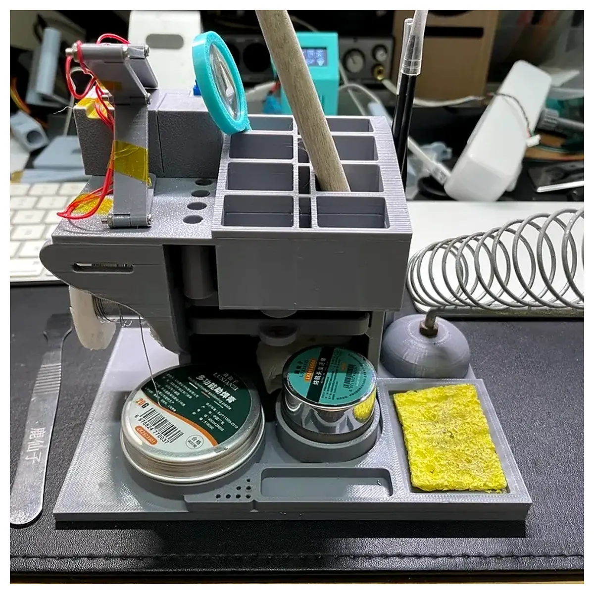 Soldering Stand Holder Component Accessory Repair Tool Electronics Parts DIY Compatible For Hobbyists Electronics Repair