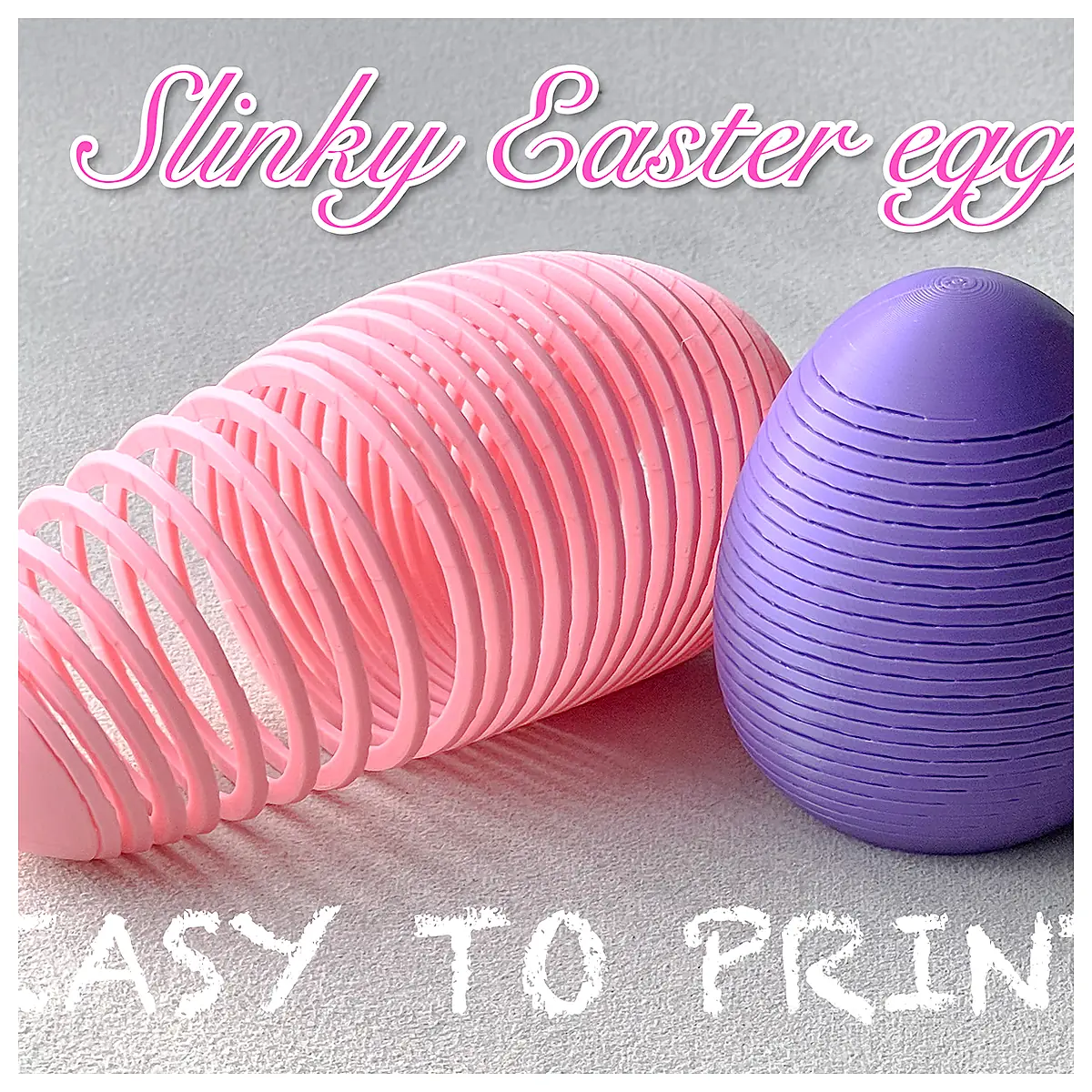 Slinky Easter Egg Toy Spring Toy Bouncy Fun Creative Gift Easter Decoration Surprise