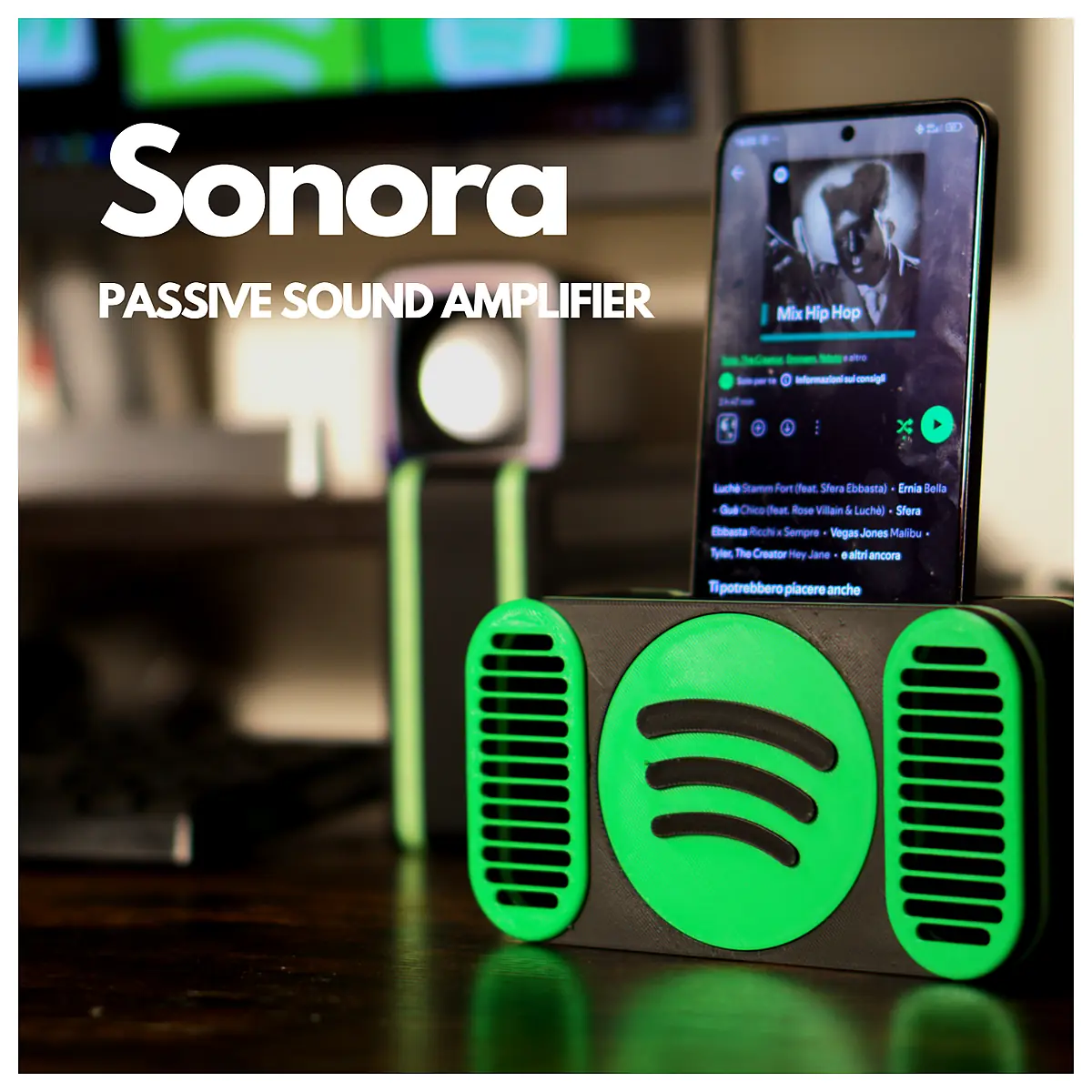Sonora Passive Sound Amplifier Audio Gain Sound Enhancement Noise Reduction Focus Listening Quality Amplification