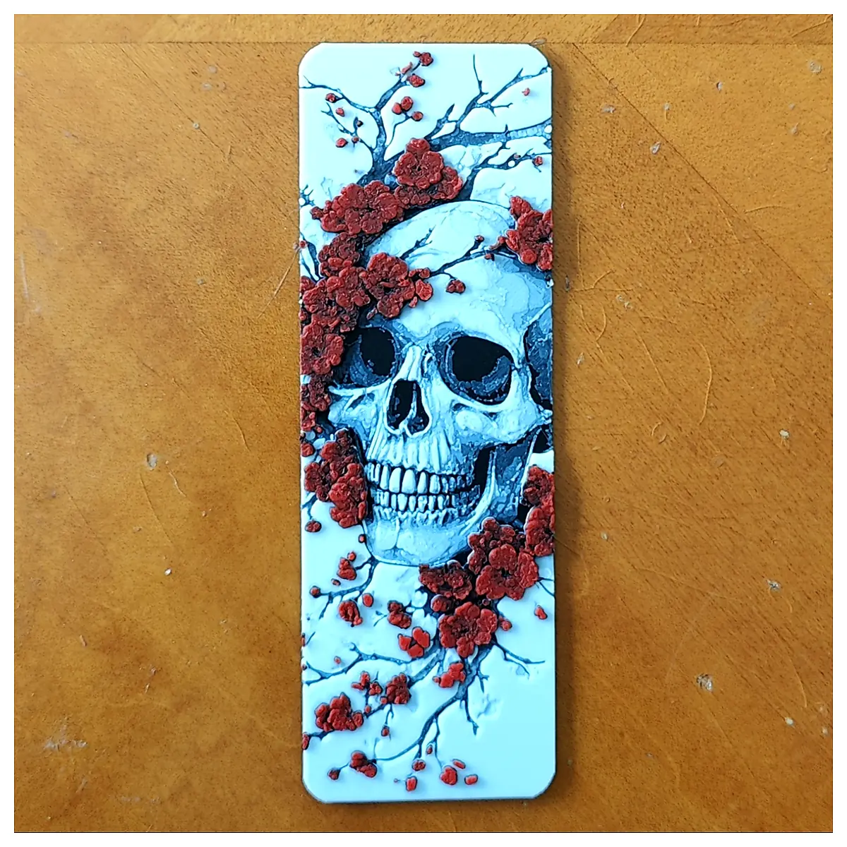 Bookmark Skull Cherry Blossom Flower Decoration Creative Gift Universal Clip Holder Parts Repair