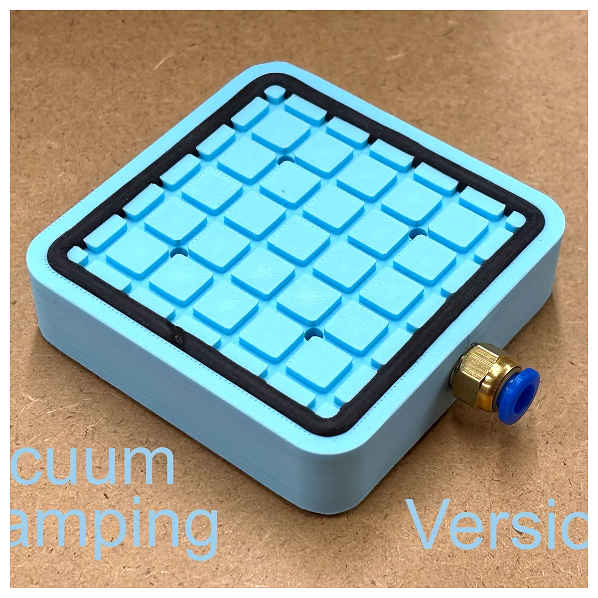 Double Sided Vacuum Block Side Connection Accessories Seal Tight Gas Tight Vacuum Chamber Sampling Device Vacuum Block