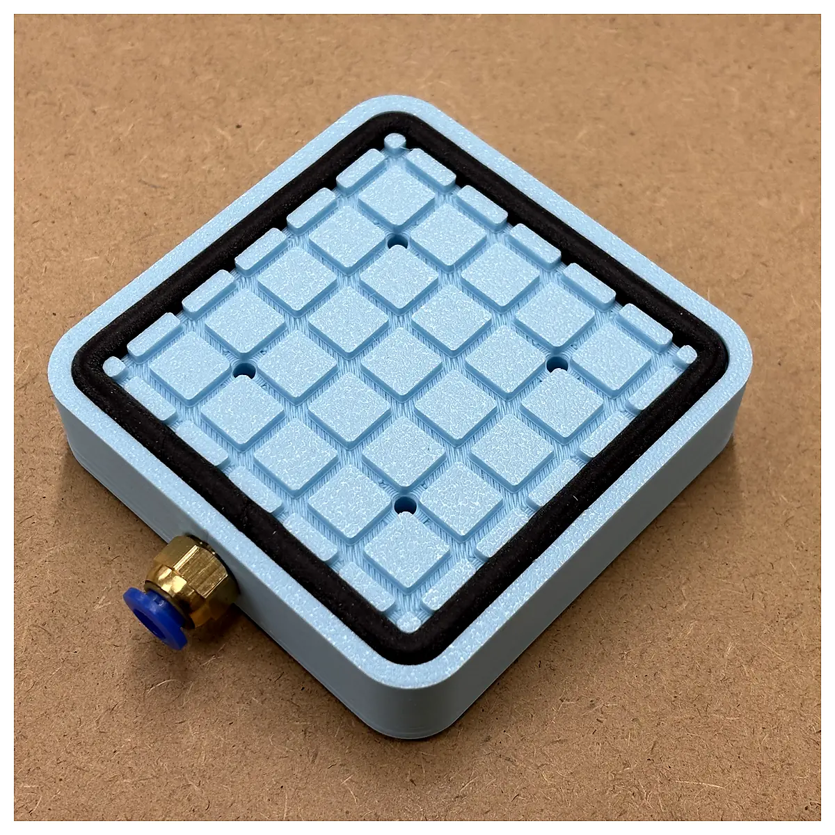 Double Sided Vacuum Block Side Connection Accessories Seal Tight Gas Tight Vacuum Chamber Sampling Device Vacuum Block