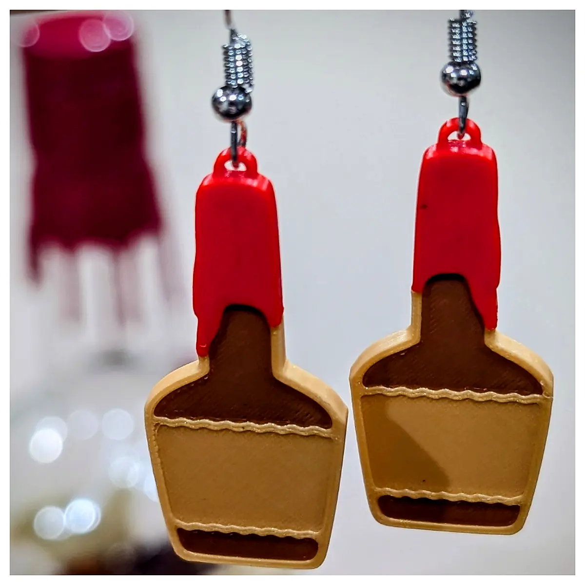 Bourbon Earrings Elegant Design Jewelry Accessories Repair Parts Replacement