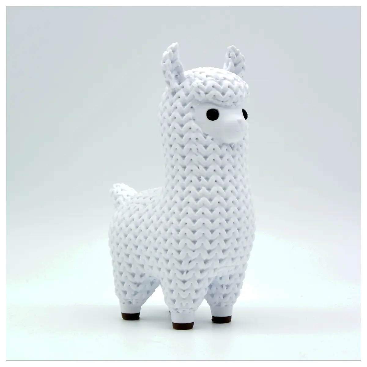 Knitted Llama Plush Toy Animal Figure Gift Baby Infant Toy Soft Plush Animal