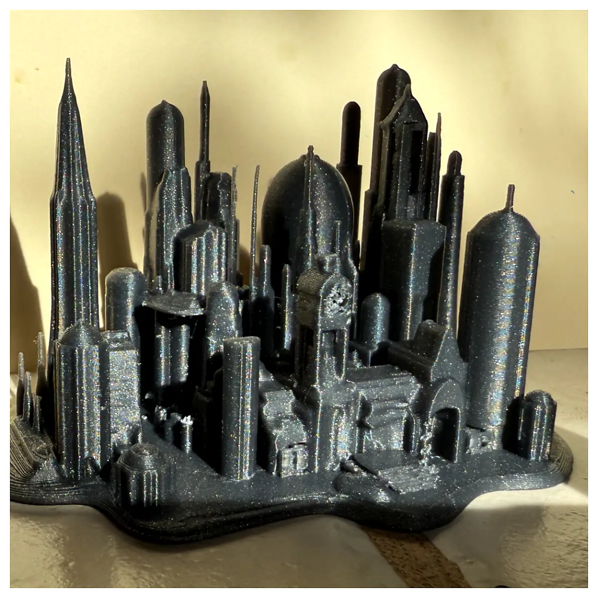 Echo of Tomorrow City Beyond Time Gaming Merchandise Collectibles Tech Concept Art Dark Fantasy