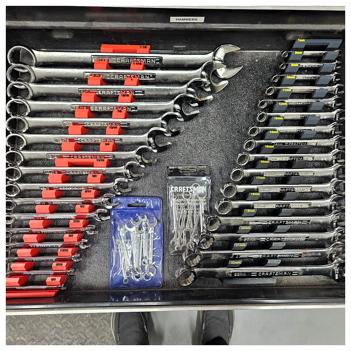 Wrench Organizer Tool Set Multi Tool Storage Repair Parts Tool Kit Automotive Organizer