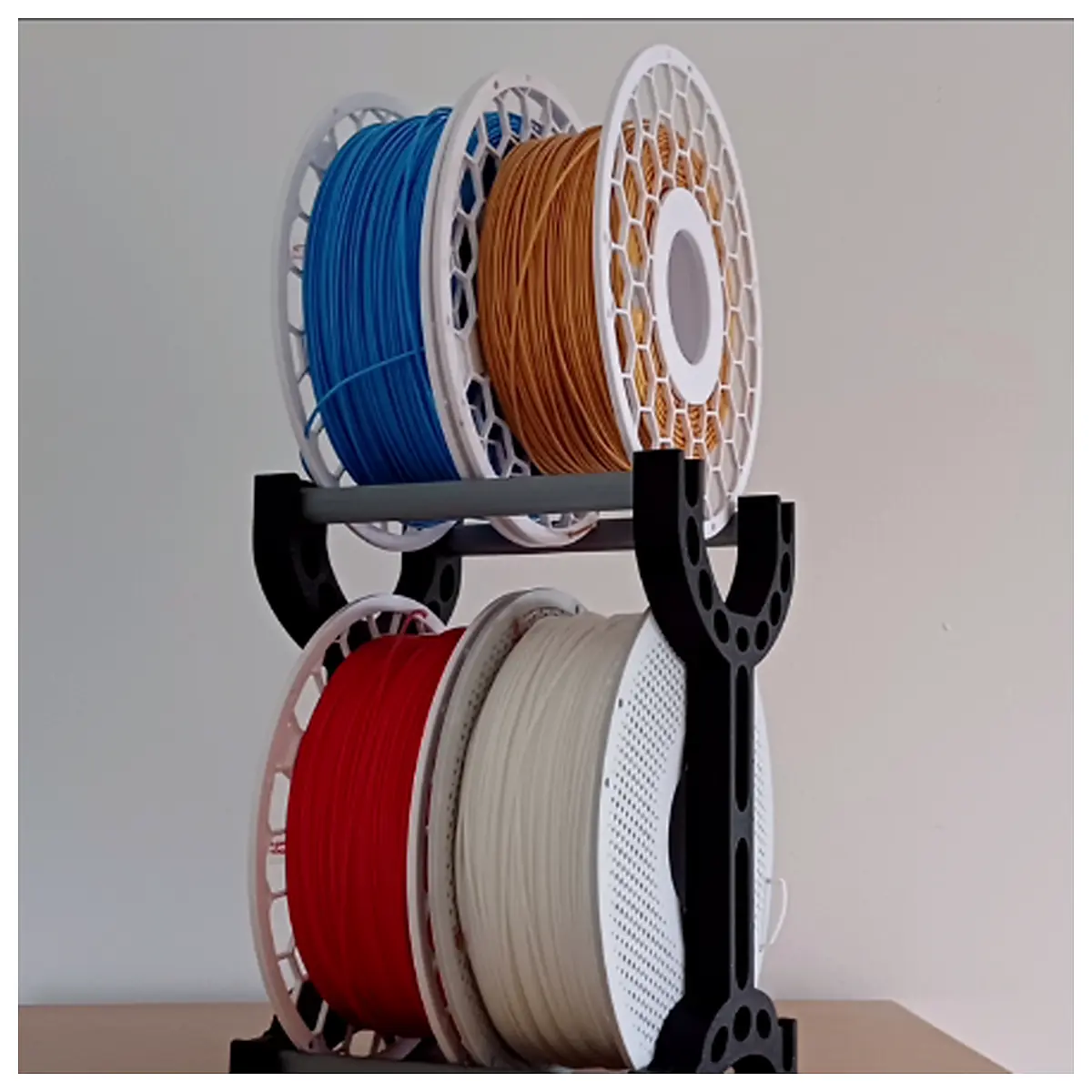 Full Spool Rack Printer Supplies Storage Organizer Spool Reels Accessories