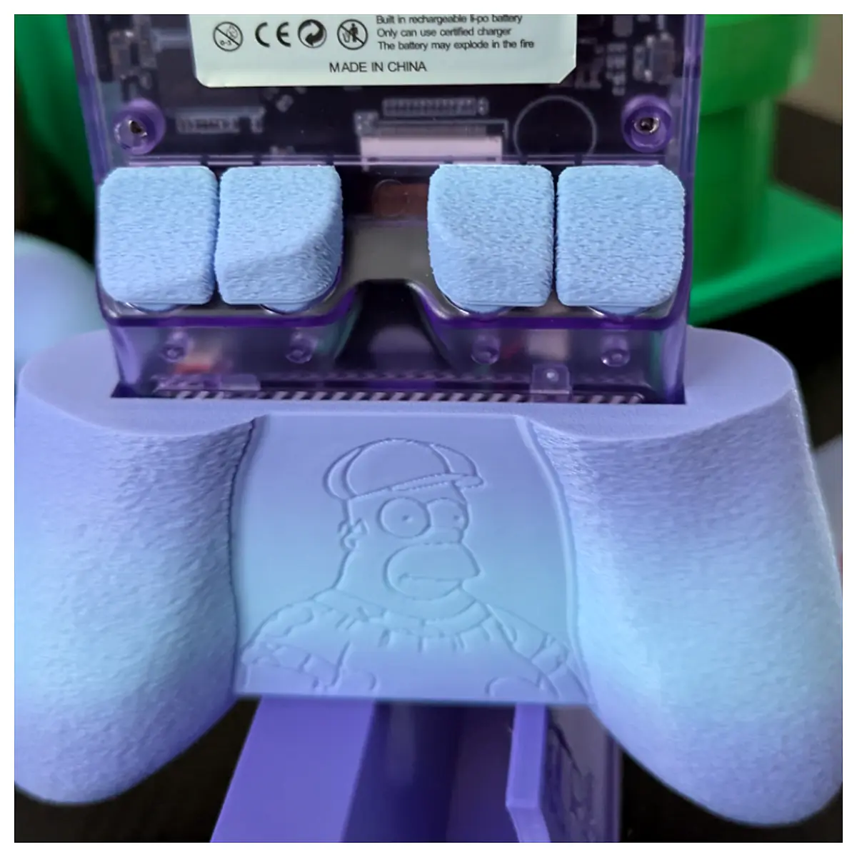 R36S Fuzzy Grip Replacement Parts Repair Service Electronic Accessories Gaming Handle Controller Parts