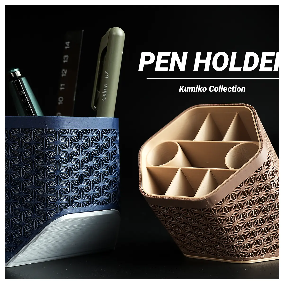 Pen Holder Desk Organizer Multi Functional Pen Caddy Standing Pen Cup Stationery Storage Pen Caddy