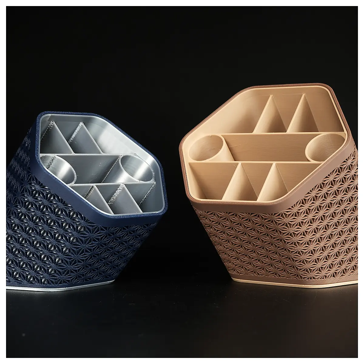 Pen Holder Desk Organizer Multi Functional Pen Caddy Standing Pen Cup Stationery Storage Pen Caddy