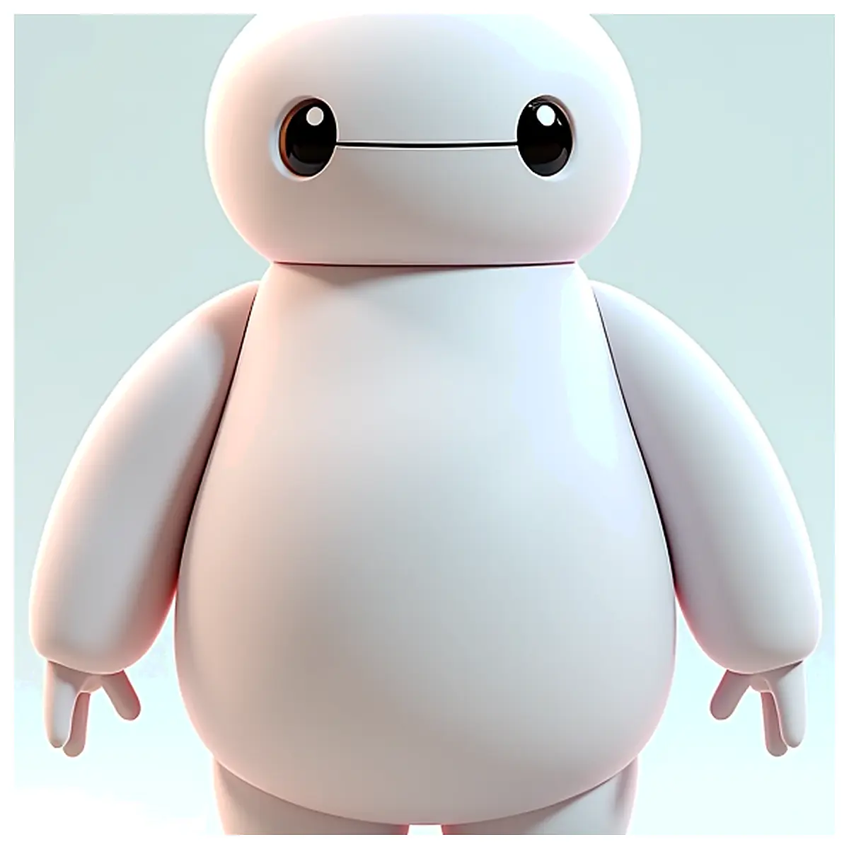 Adorable Baymax Chibi Model Toy Patch Decoration Roleplay Figure Collectible