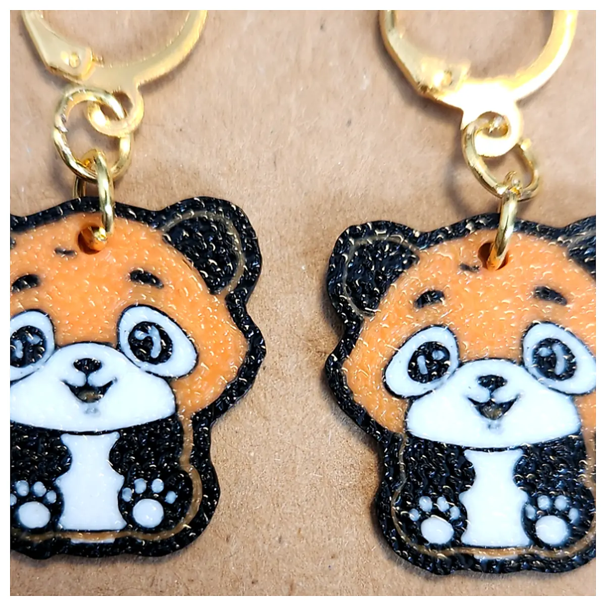 Red Panda Earrings Wholesale Retail Jewelry Cute Elegant Stylish Red Panda Earrings Fashion Jewelry Accessories