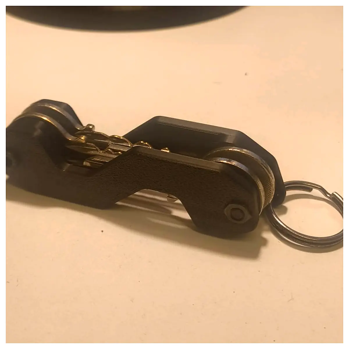 Foldable Keyring Multi Function Keychain Key Parts Key Repair Key Storage Key Protection Key Accessories