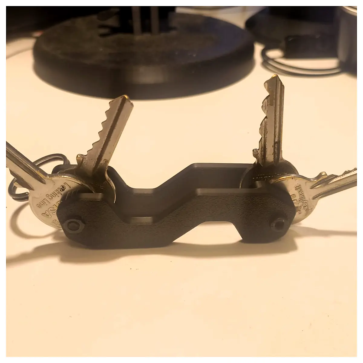 Foldable Keyring Multi Function Keychain Key Parts Key Repair Key Storage Key Protection Key Accessories