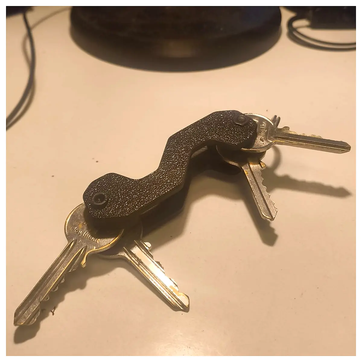 Foldable Keyring Multi Function Keychain Key Parts Key Repair Key Storage Key Protection Key Accessories