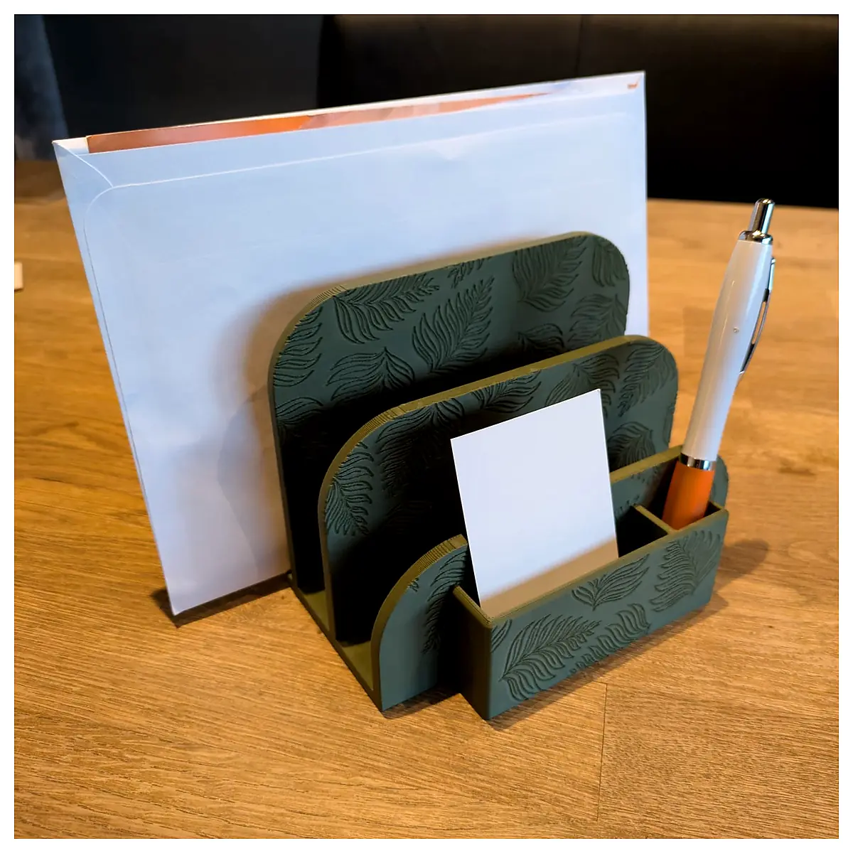 Mail Organizer Letter Holder Universal Desk Organizer Standing File Holder Office Storage Multi Purpose