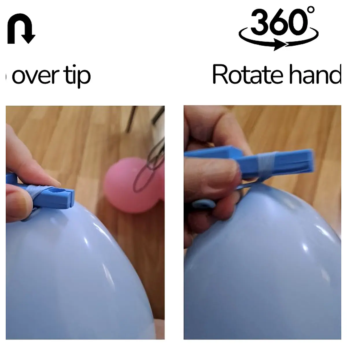 Balloon Knotter Easy Balloon Ties Fast Knotting Balloon Accessories Replacement Parts Balloon Stringing Tool