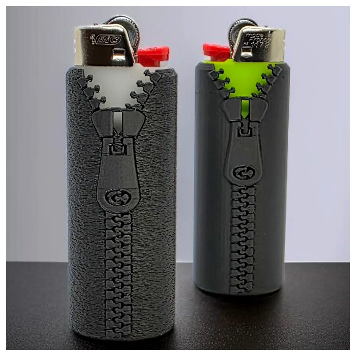 Zipper Bic Sleeve Pen Case Holder Portable Storage Organizer Multi Pocket Clip Case Accessory