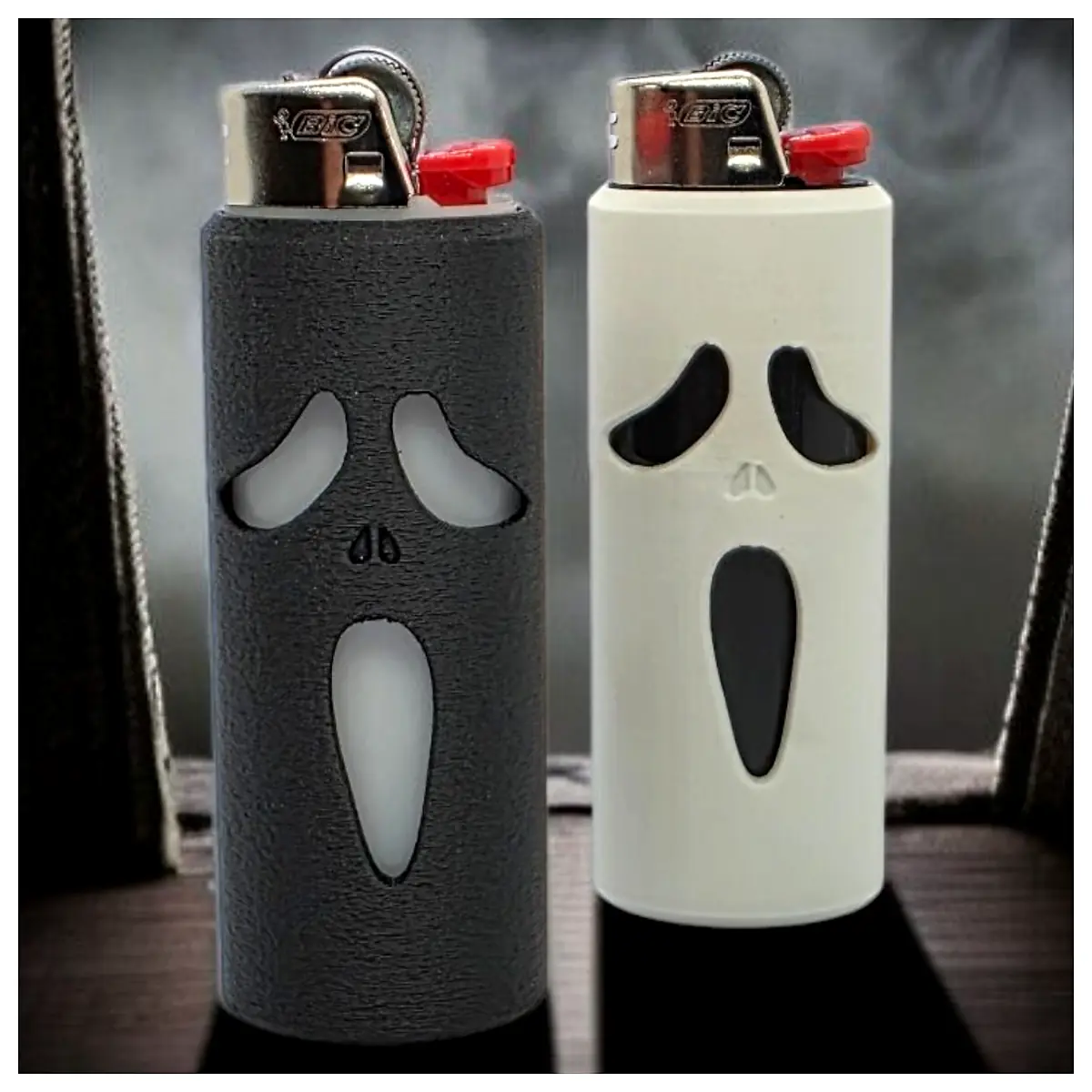 Scream Bic Sleeve Grip Protector Anti Slip Phone Case Universal Phone Parts Repair