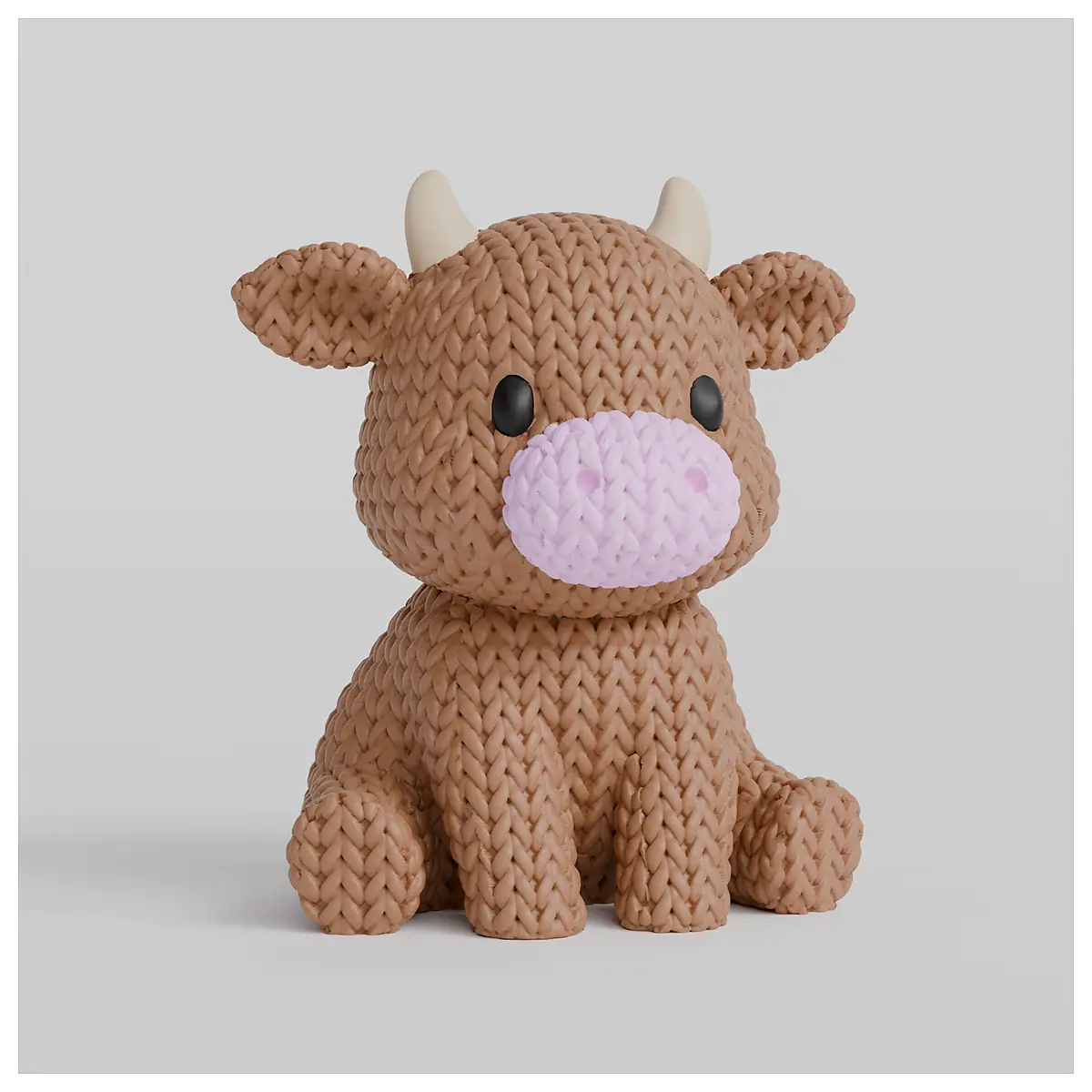 Plush Cow Toy Soft Comfortable Kids Birthday Gift Pet Accessories Knitting Animal Parts Repair Universal