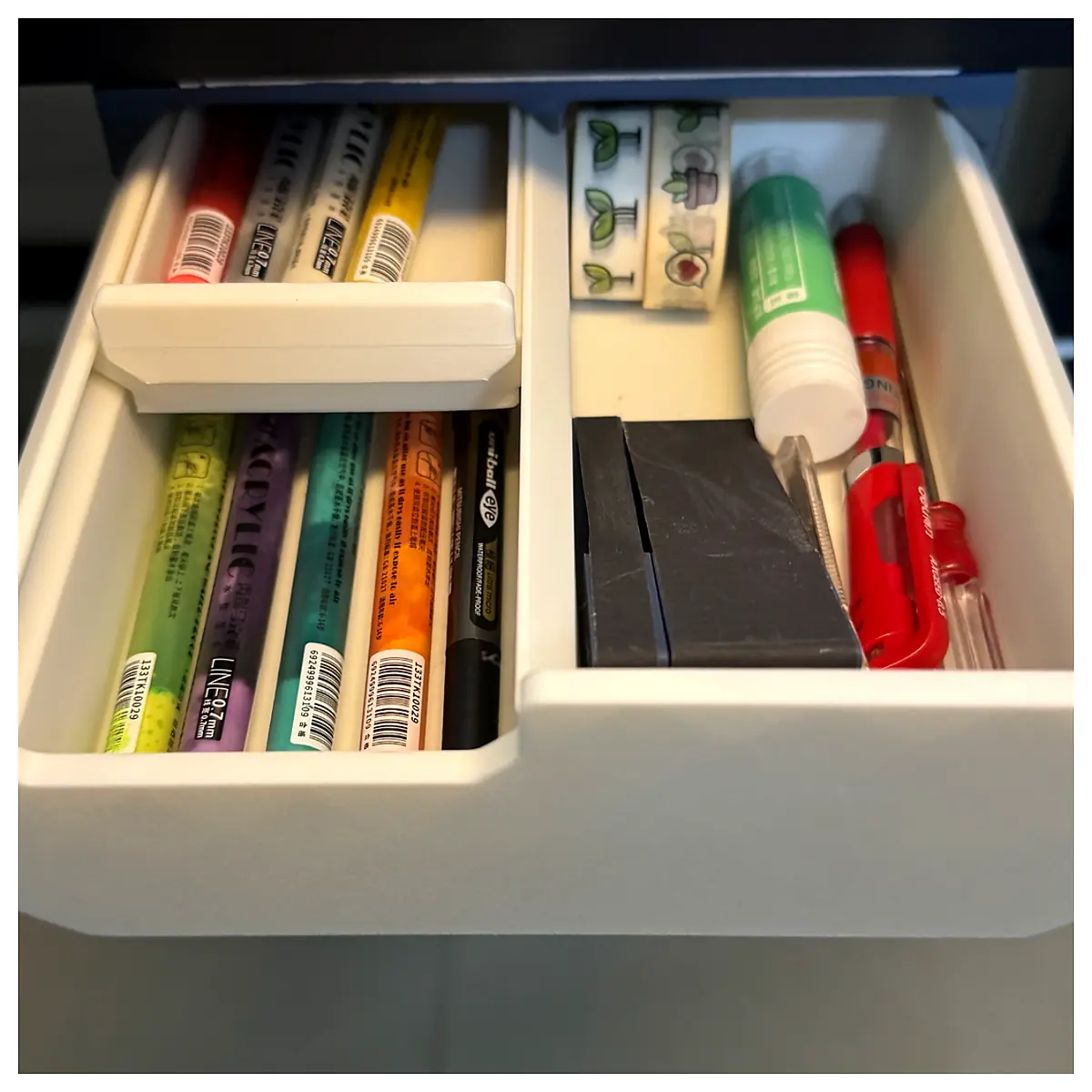 Under Desk Drawer Organizer Storage Solution Small Drawer Accessories Repair Maintenance Storage