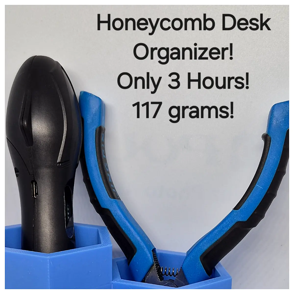 Honeycomb Desk Organizer Multi Compartment Storage Box Desktop Organizer Office Supplies Computer Desk Accessories Gadget Organizer Desk Storage Solut