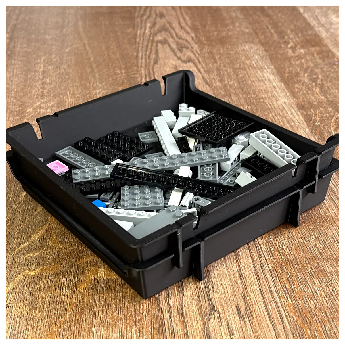 Universal Parts Tray Organizer Stackable Storage Automotive Parts Repair Tooling Accessories