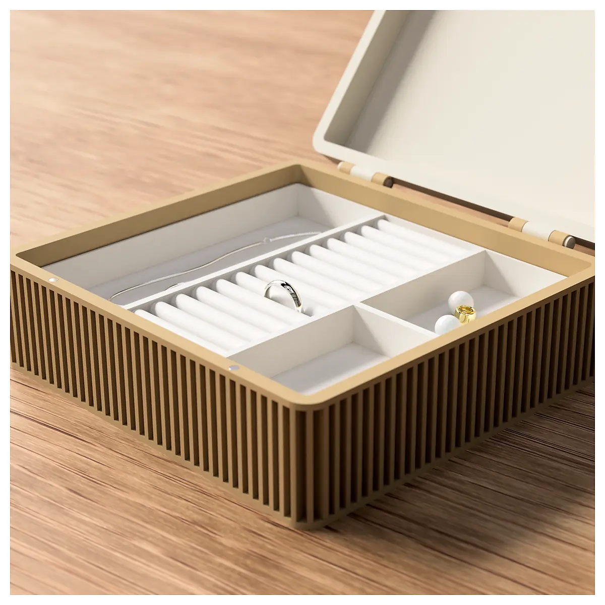 Multi Purpose Storage Box Jewelry Watches Tea First Aid Kit Organization Supplies Parts Repair