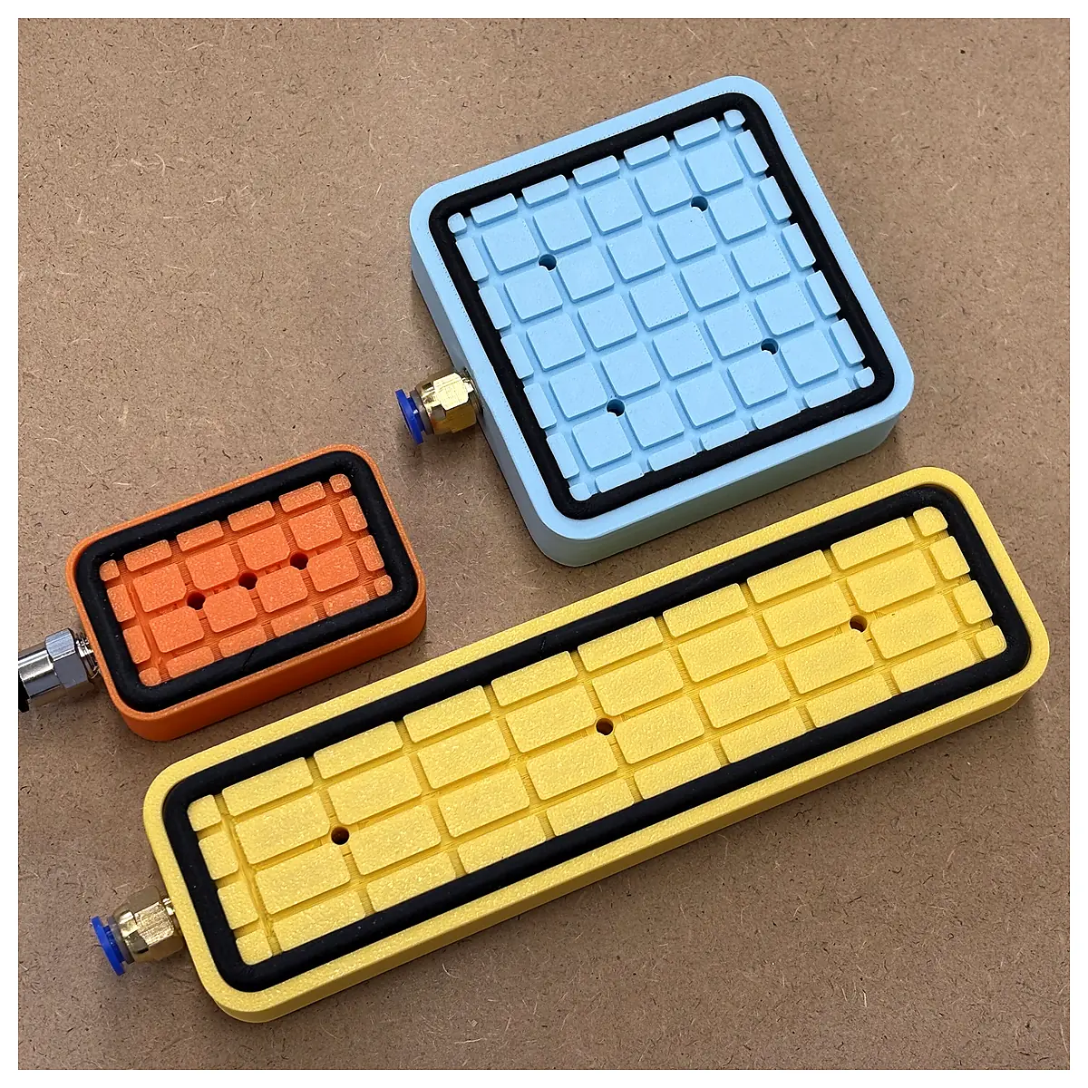 Compact Vacuum Block Side Connector Universal Accessories 2 Sided Cleaning Parts Replacement