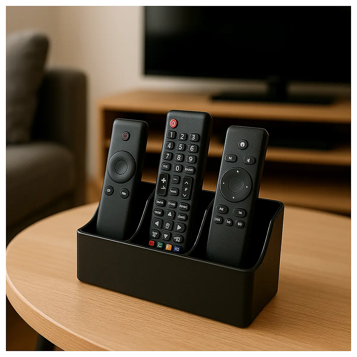 Remote Control Holder Organizer Car TV Storage Case Universal Accessory Repair Parts