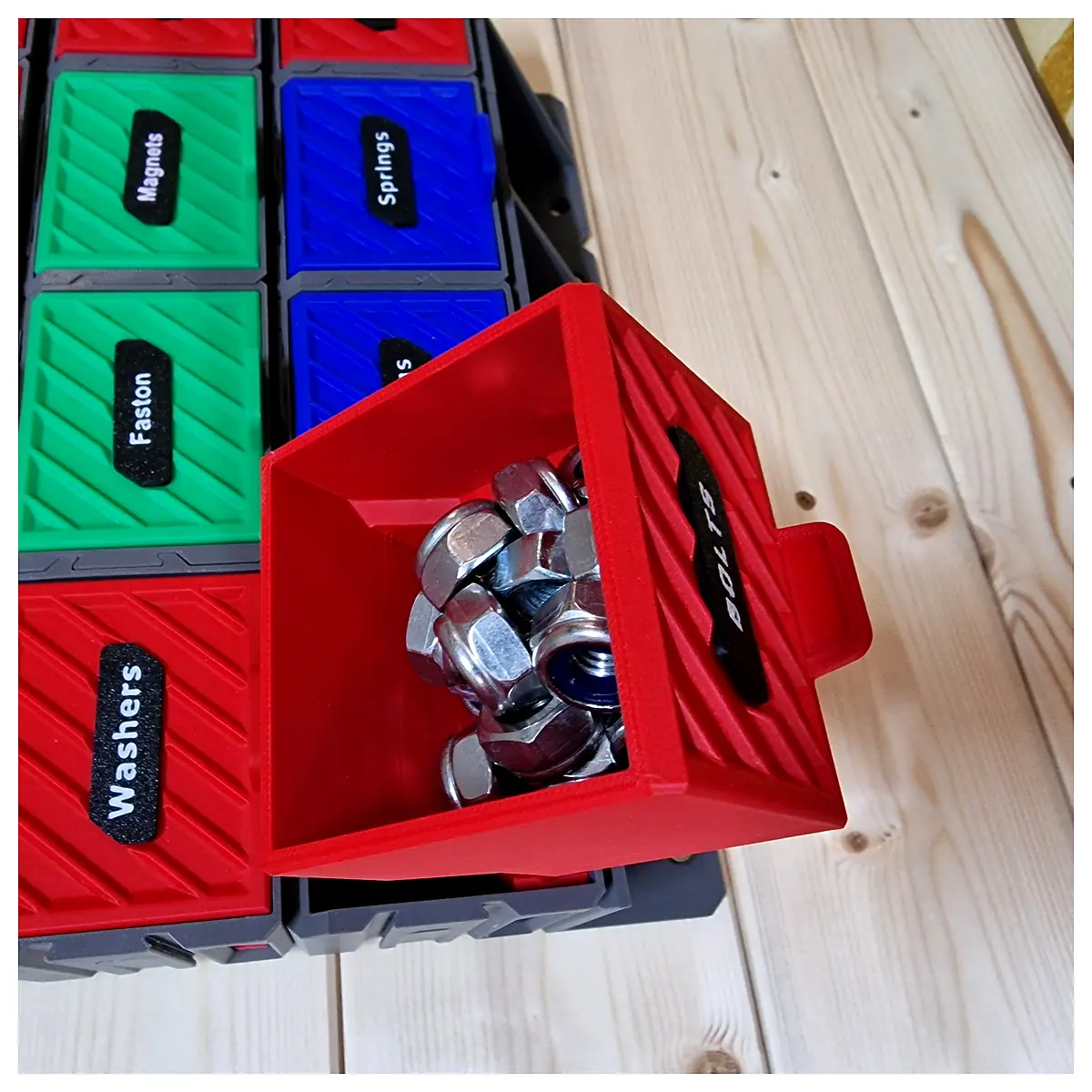 Small Parts Organizer Multi Purpose Storage Box Parts Organizer Automotive Parts Repair Parts Accessories