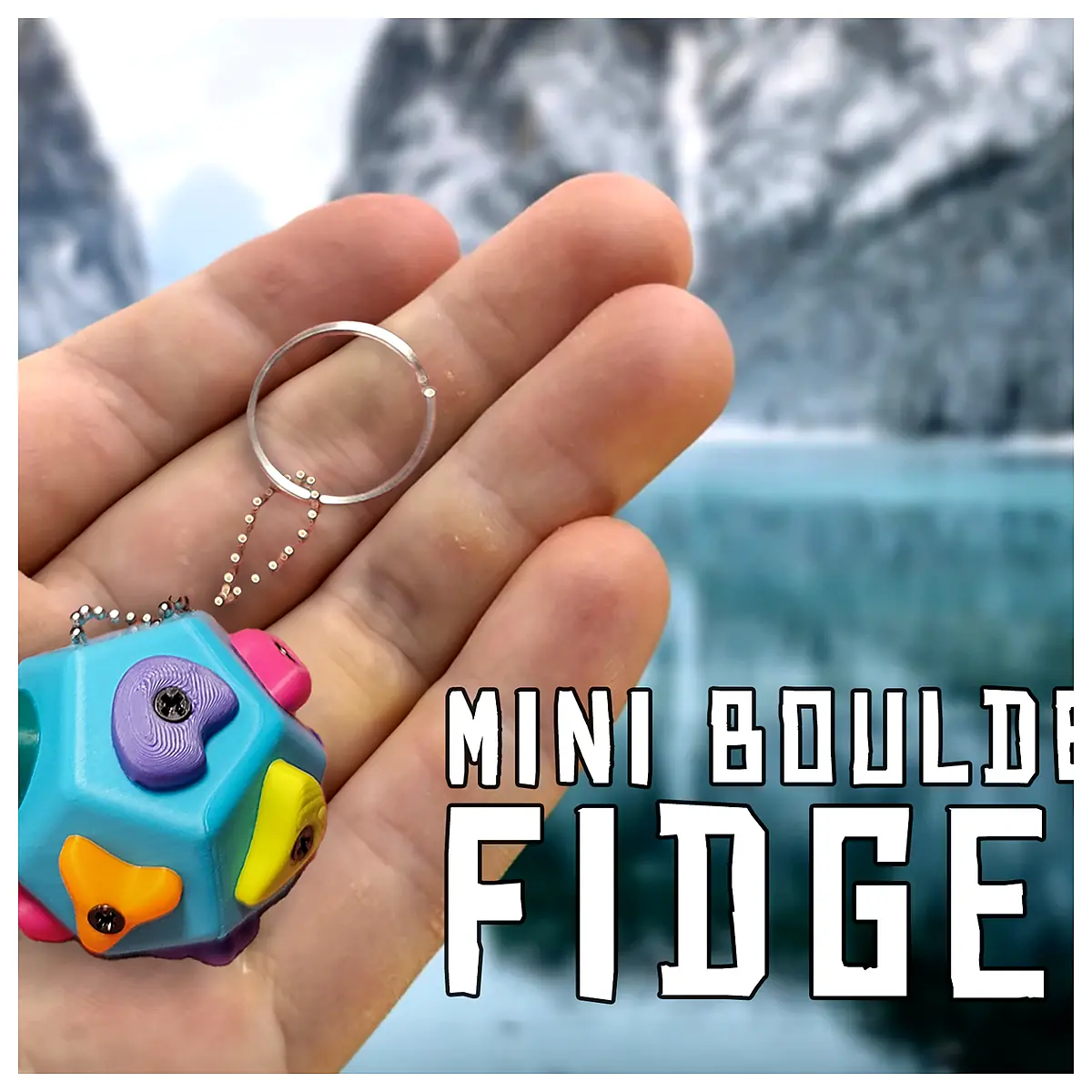 Mini Boulder Fidget Toy Stress Relief Ball Focus Aid Anxiety Reducer Fidget Toy