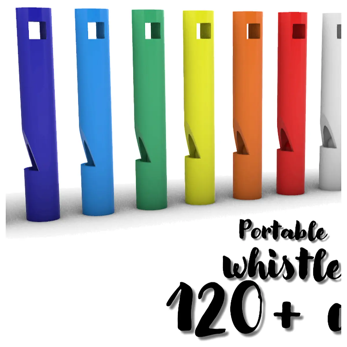 Ultra Loud Portable Whistle 123dB Emergency Signal Rescue Outdoor Sports Survival