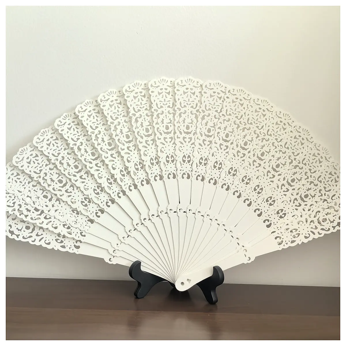 Folding Fan Cooling Portable Space Saving No Supports Fan Parts Accessories Collapsible Manual