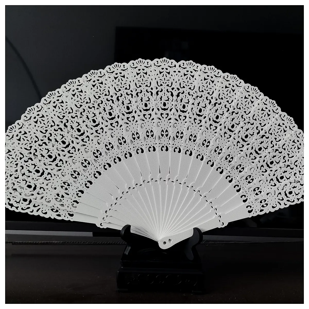 Folding Fan Cooling Portable Space Saving No Supports Fan Parts Accessories Collapsible Manual