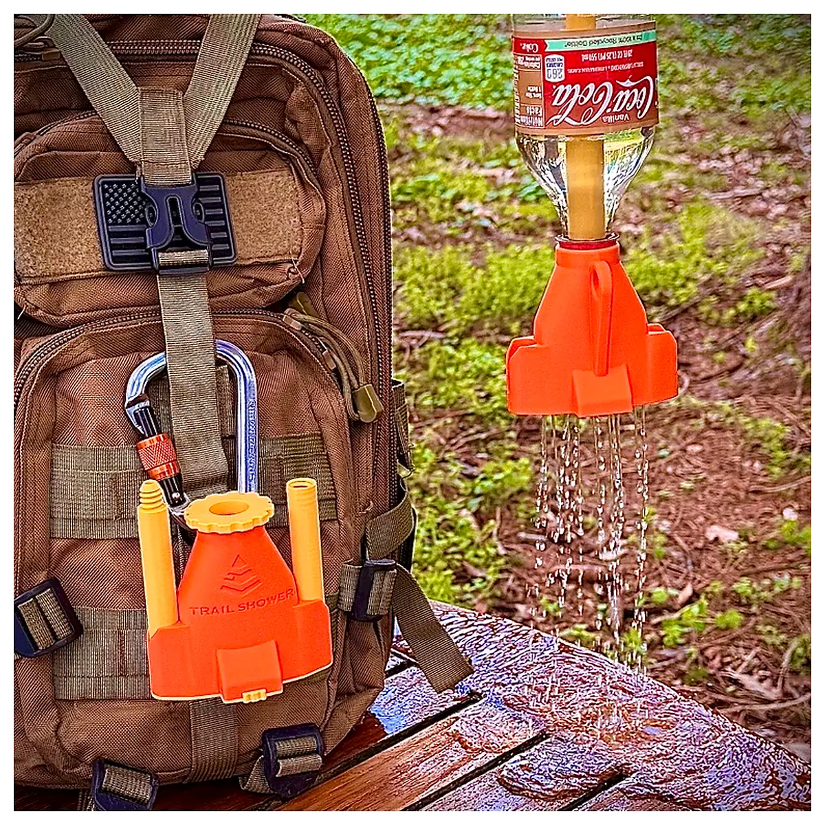 Portable Camping Shower Head Bottle Bag Outdoor Travel Water Tank Universal Replacement Parts Repair