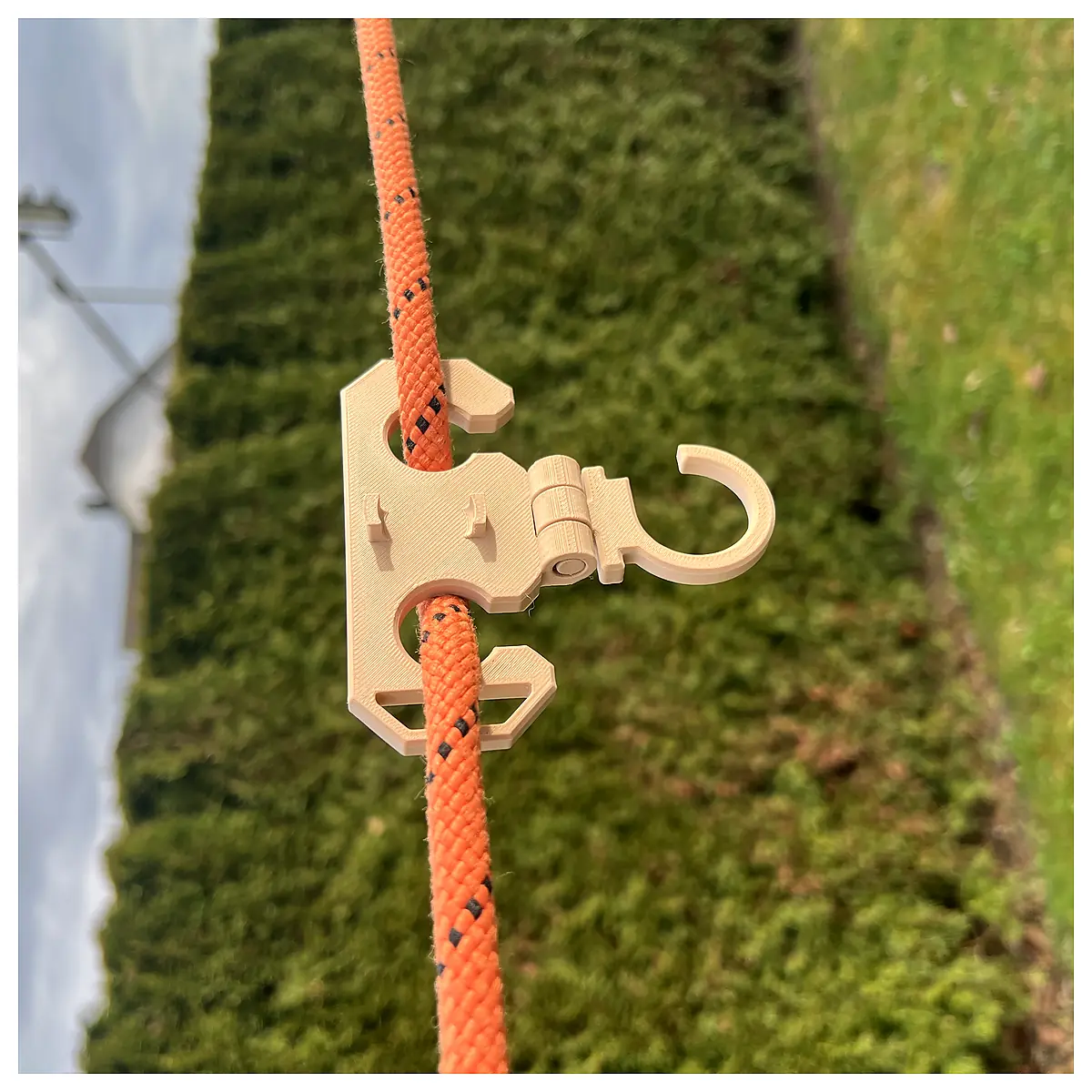 Foldable Rope Hook Print No Support Rope Hooks Parts Repair Rope Accessories Hanging Systems